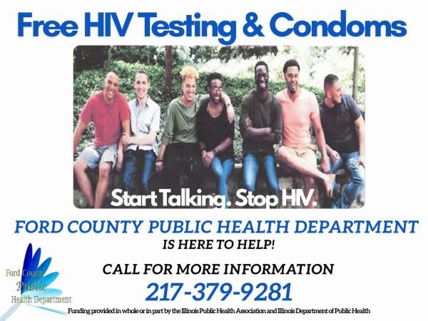 Free STI, HIV Testing & Free Condoms 