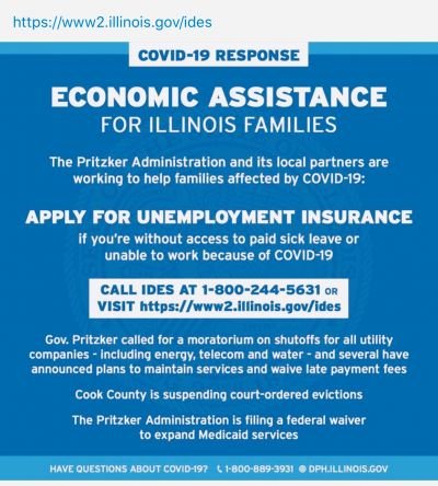 Economic Assistance for Illinois Families in Response to COVID-19
