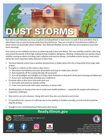 Dust Storm Safety 