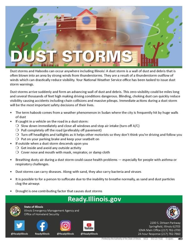 Dust Storm Safety 